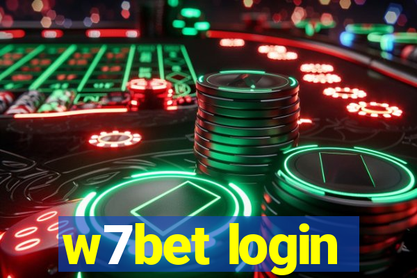 w7bet login